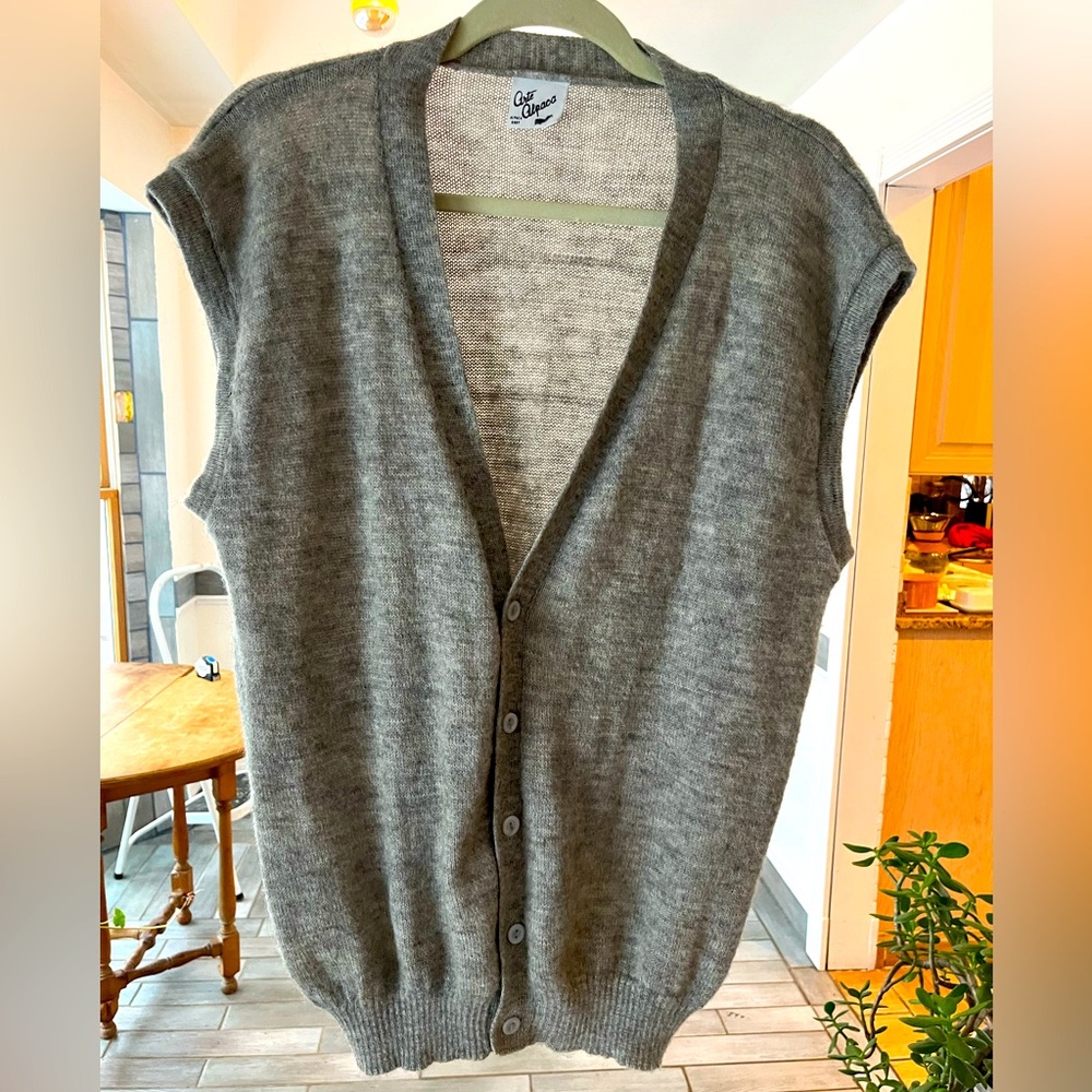 Handmade Alpaca Wool Vest